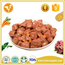 Melhor qualidade de tipo de alimento para animais de estimação e aplicação de cachorro Carne molhada / sabor de frango / atum Comida para cães Comida de gato